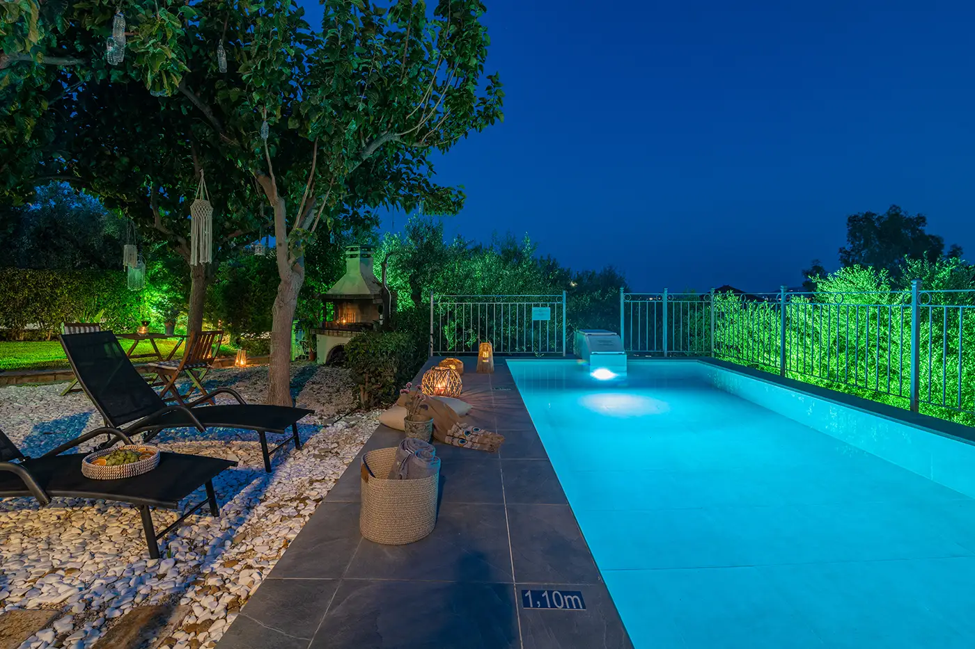 villa vrisi homepage pool
